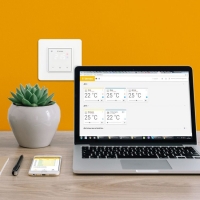 Терморегулятор для теплої підлоги terneo sx Wi-Fi сенсорний